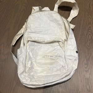 Stylish White Backpack